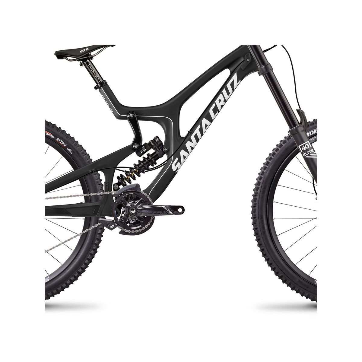 Santa Cruz V10 C S, matte carbon and white - Bild 4