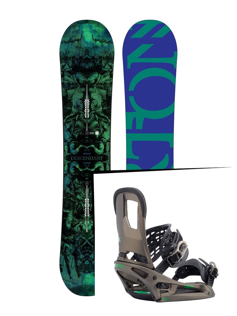 Set: Burton Descendant 2017 +  Cartel EST (1712712S) - Bild 1