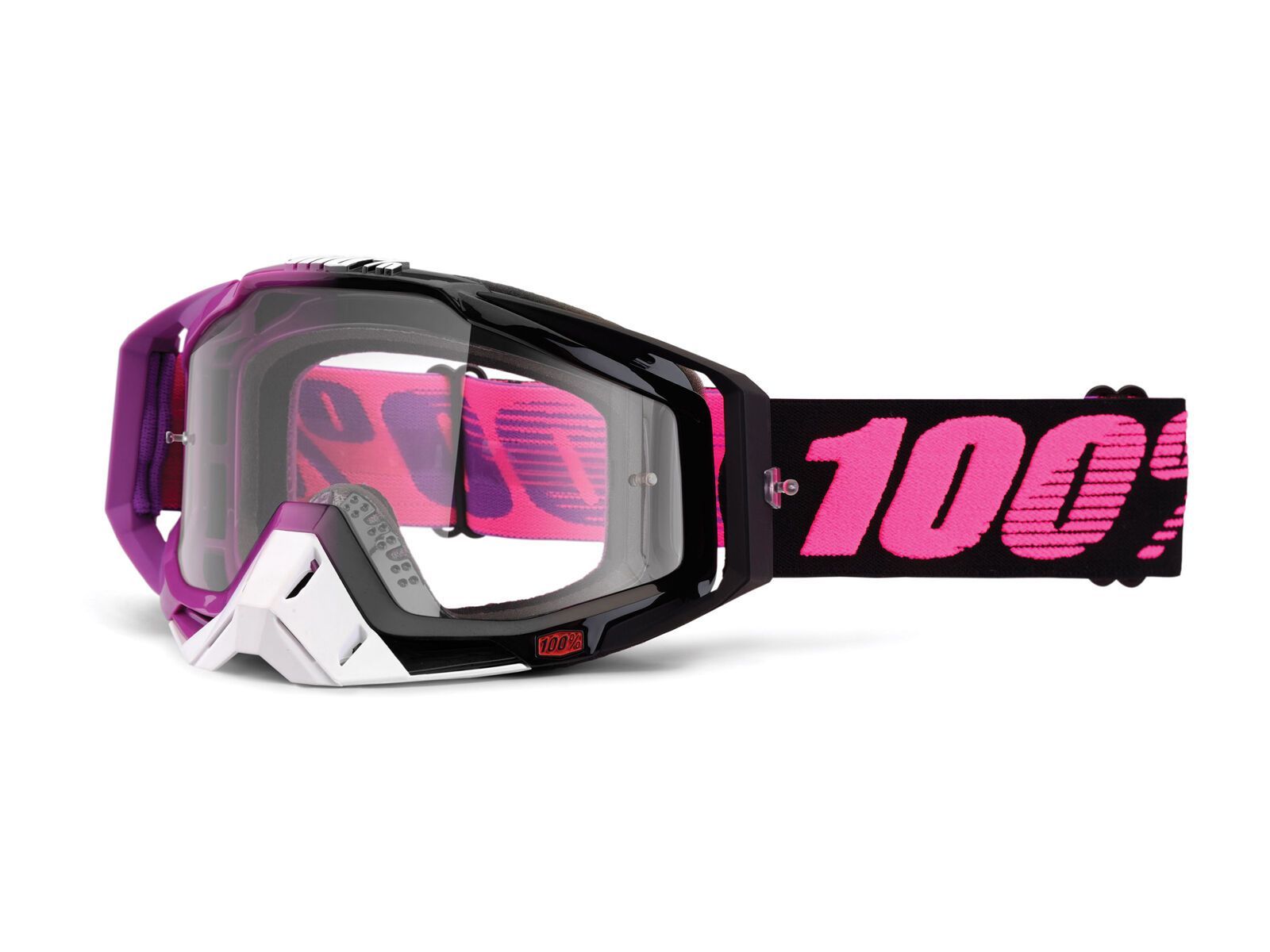 100% Racecraft inkl. Wechselscheibe, haribo/Lens: mirror red - Bild 4