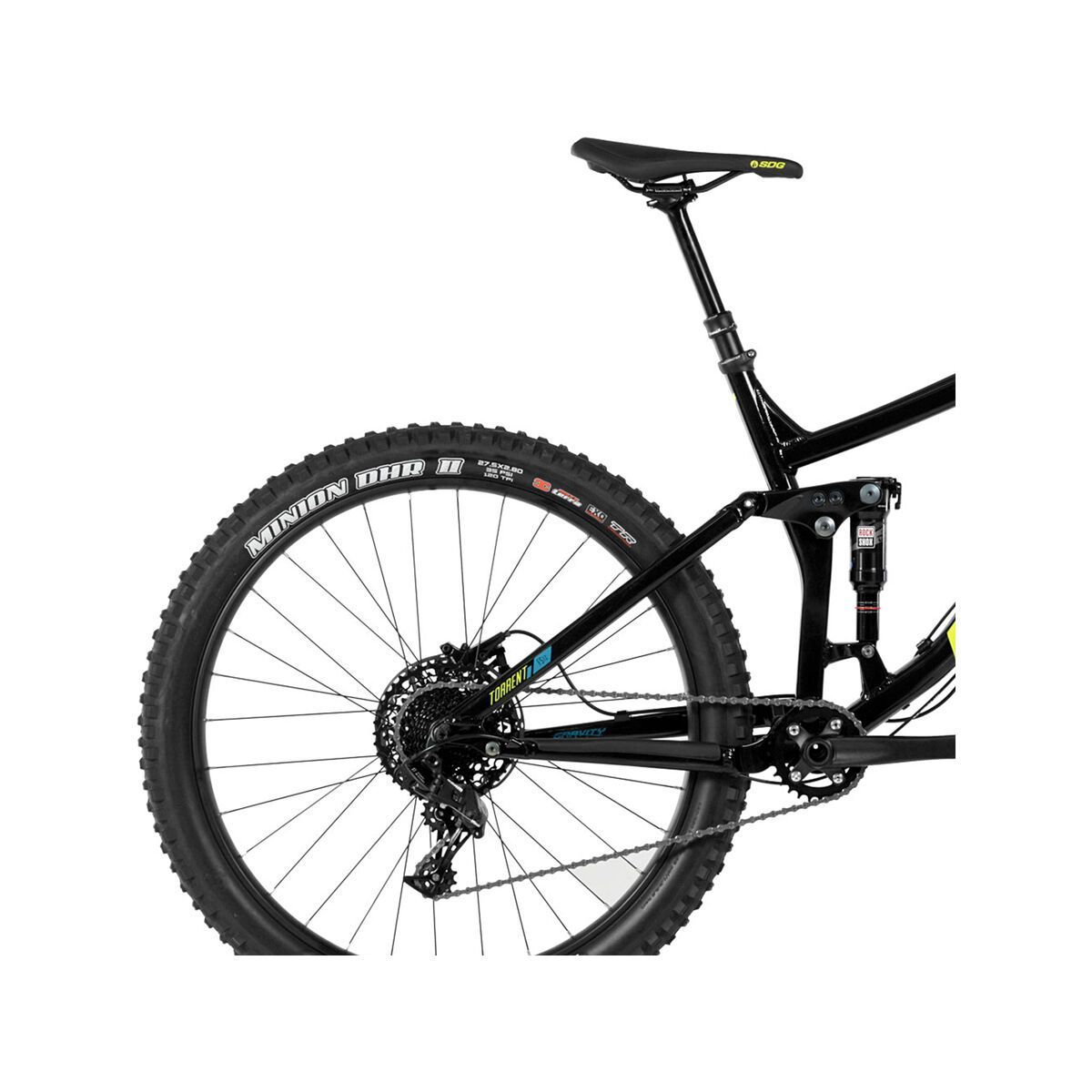 Norco Torrent FS+ 7.2, black/yellow/blue - Bild 5