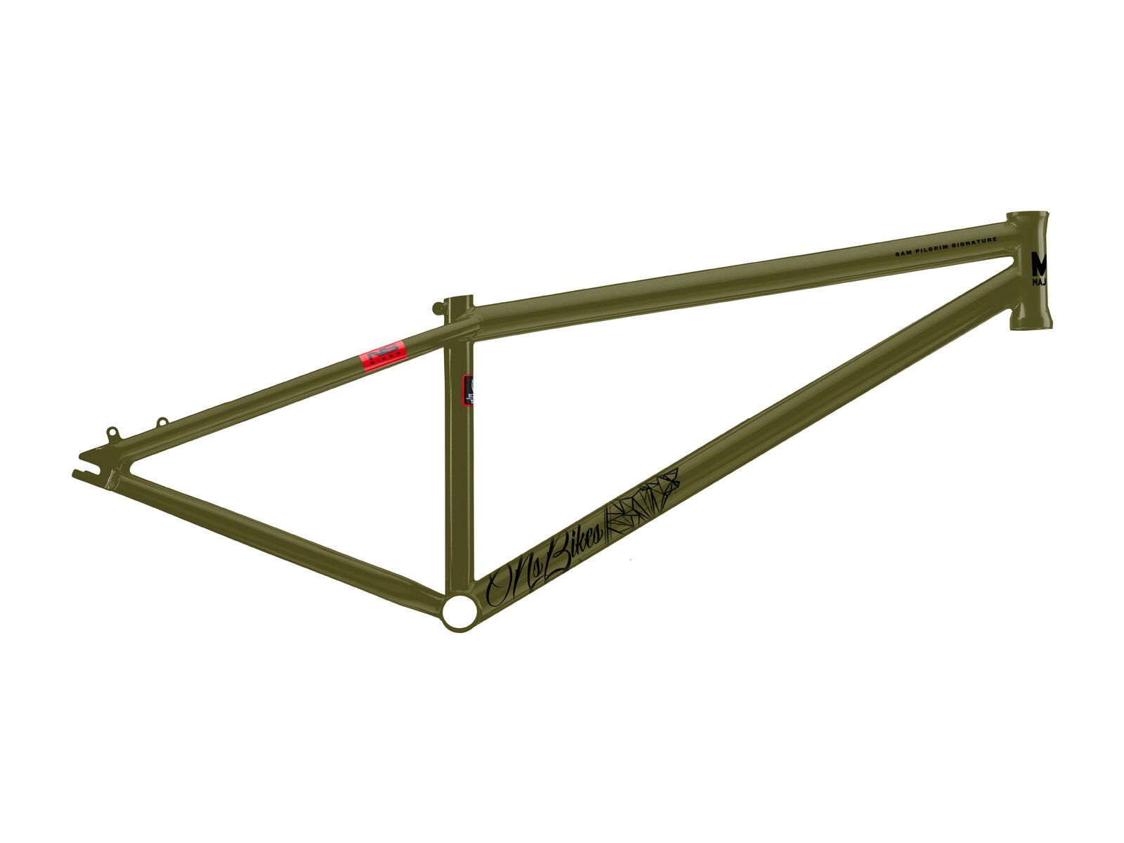 NS Bikes Majesty Park Frame, army green - Bild 1