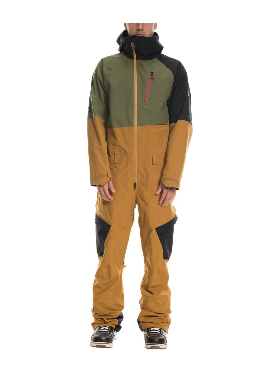 686 GLCR Hydra Coverall, golden brown colorblock - Bild 1