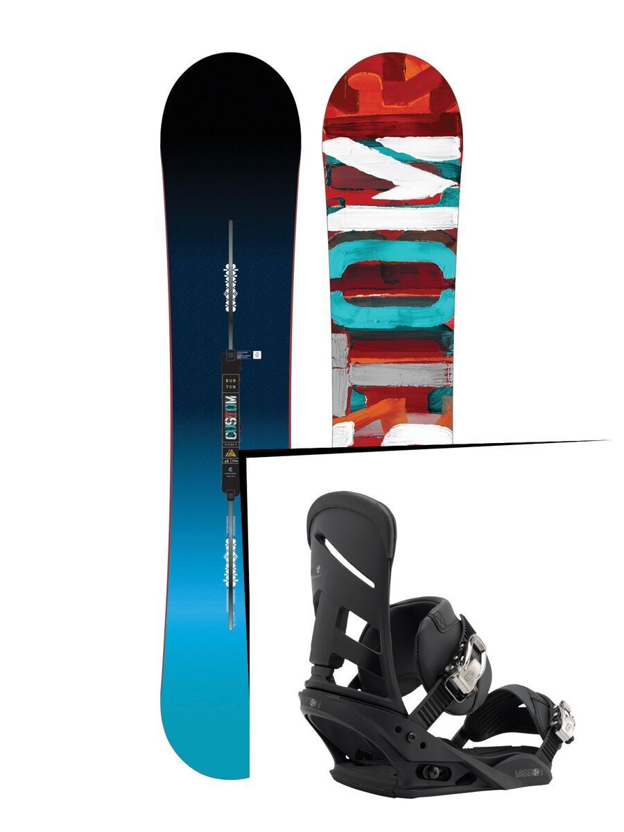 Set: Burton Custom Flying V 2017 +  Mission (1712873S) - Bild 1