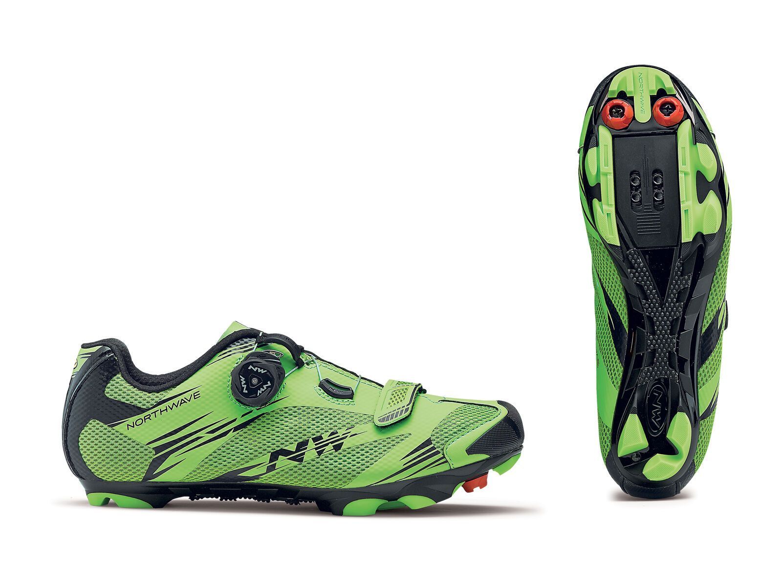 Northwave Scorpius 2 Plus, black military/yellow fluo - Bild 2