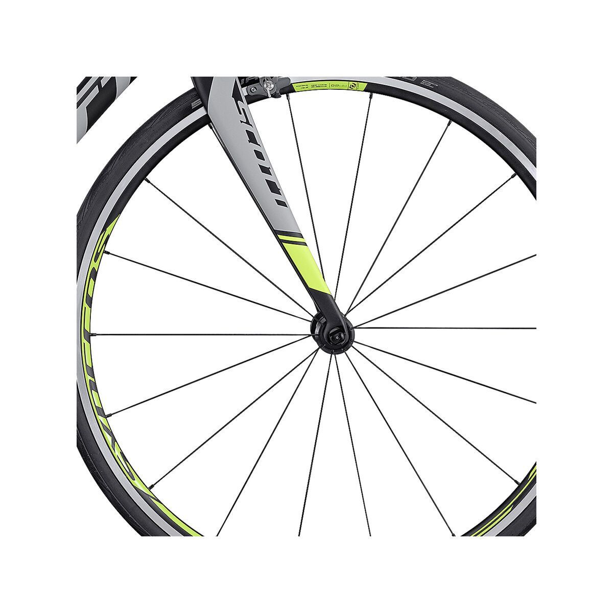 Scott Solace 10, black/grey/yellow - Bild 2