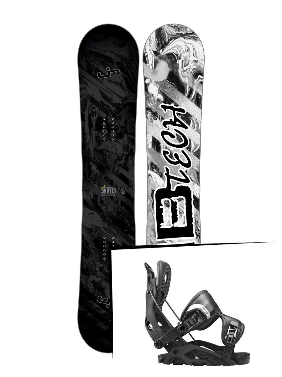 Set: Lib Tech Sk8 Banana 2017 + Flow Fuse (1718351S) - Bild 1