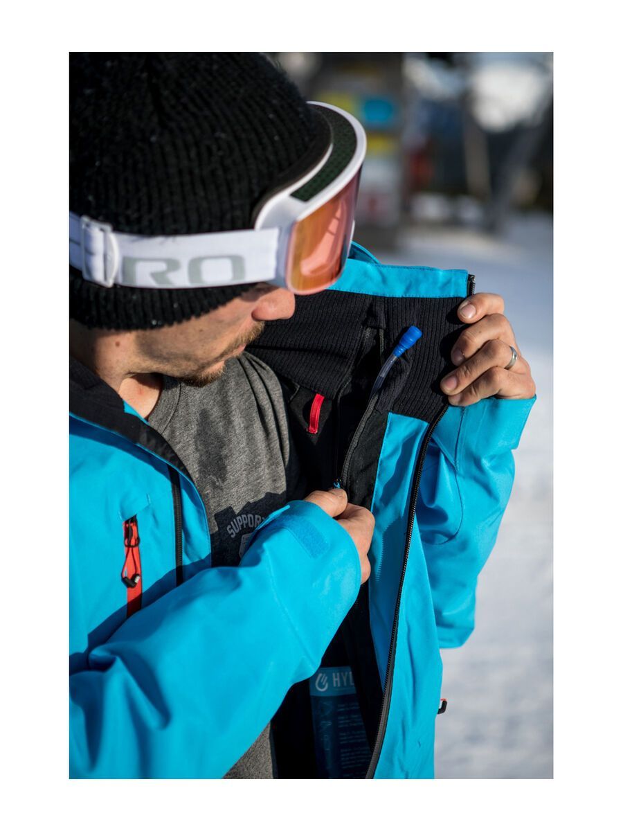 686 Men's GLCR Hydrastash Reservoir Insulated Jacket, bluebird colorblock - Bild 6