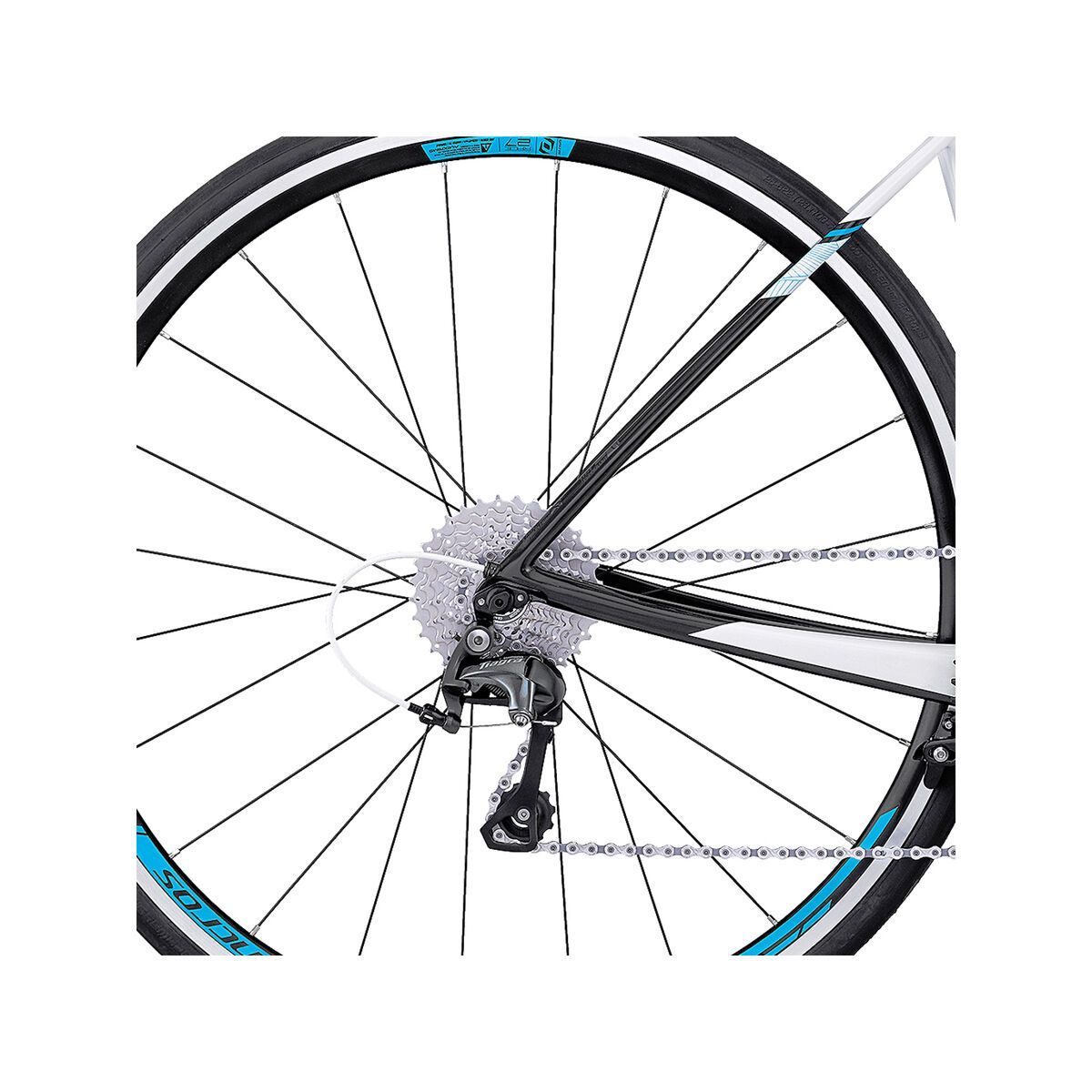 Scott Contessa Solace 35, white/black/blue - Bild 4