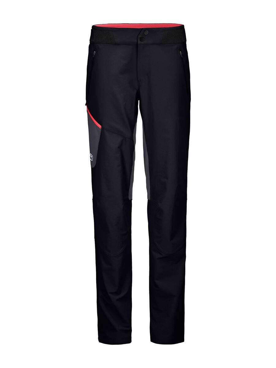 Ortovox Merino Shield Light Brenta Pants W, black raven - Bild 1