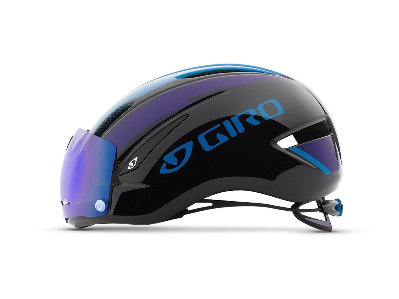 Giro Air Attack Shield, black/blue/purple - Bild 2