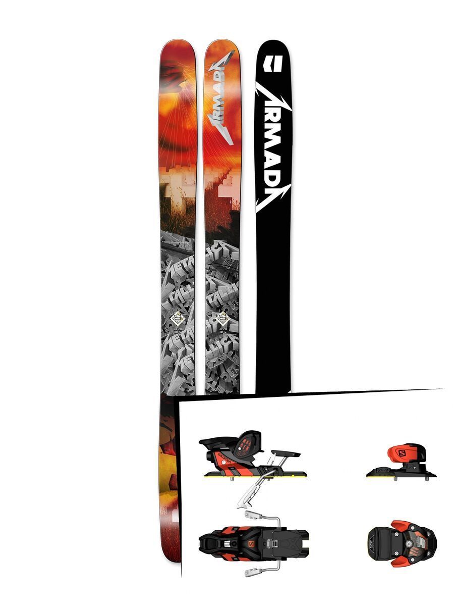 Armada Set: JJ 2.0 Metallica 2016 + Salomon Warden MNC 13 - Bild 1