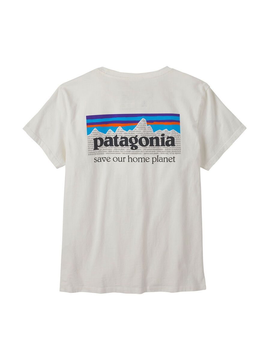 Patagonia Women's P-6 Mission Organic T-Shirt, birch white - Bild 2