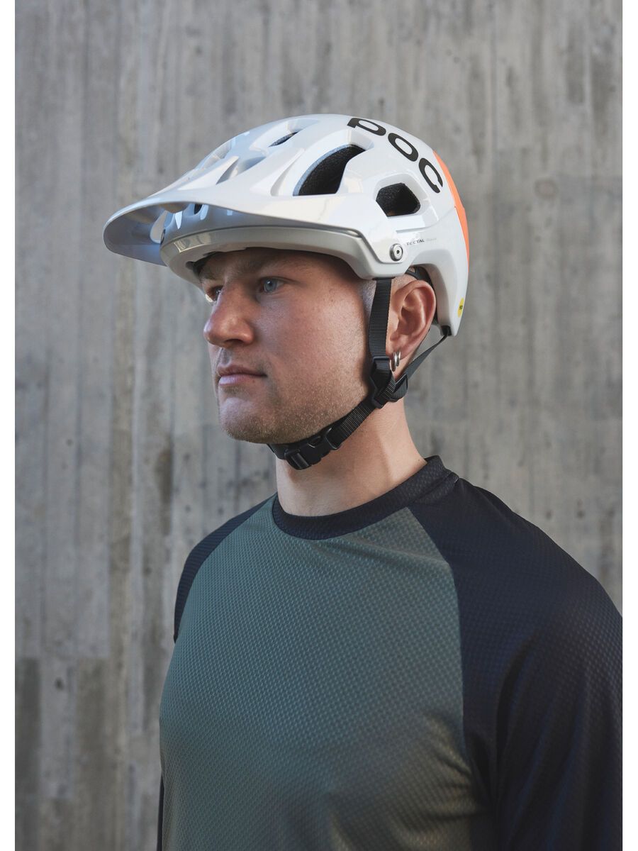 POC Tectal Race MIPS NFC AVIP, hydrogen white/fluorescent orange - Bild 5