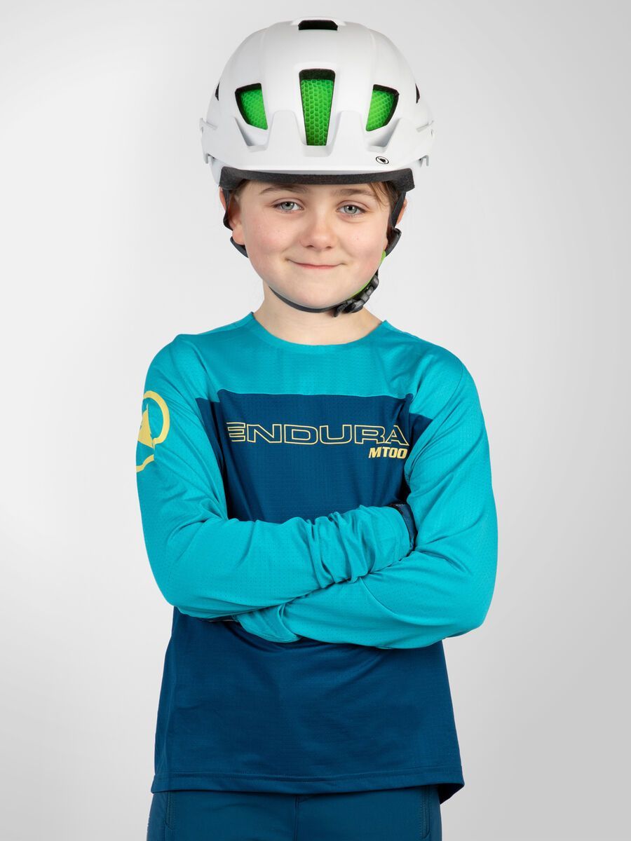 Endura Kinder MT500 Burner Trikot (langarm), blaubeere - Bild 3