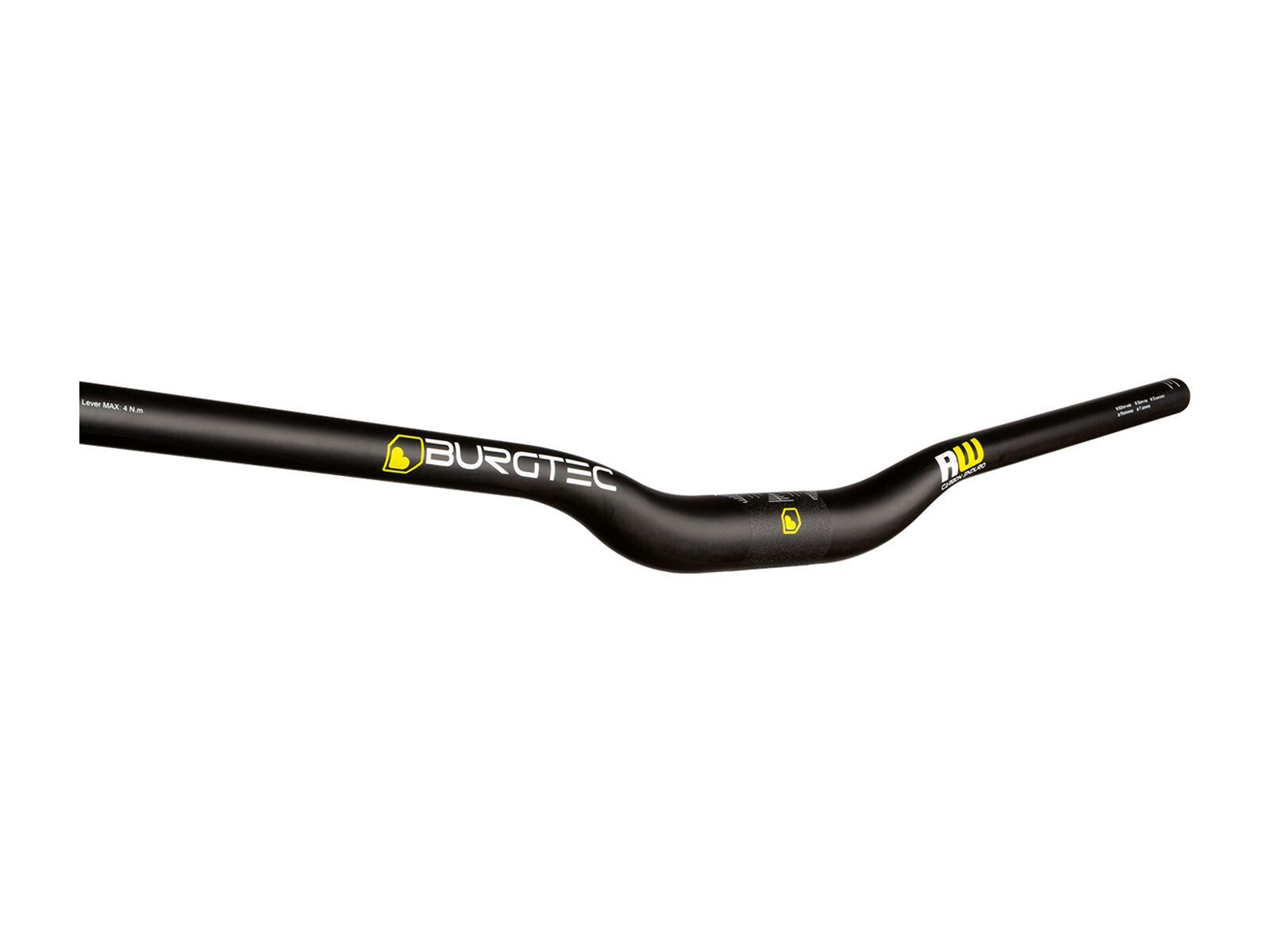 Burgtec Ride Wide Carbon Enduro Handlebar - 35 / 30 mm Rise - Bild 1