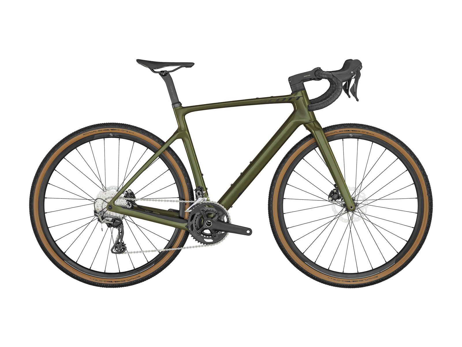 Scott Addict Gravel 30, prism olive green - Bild 1