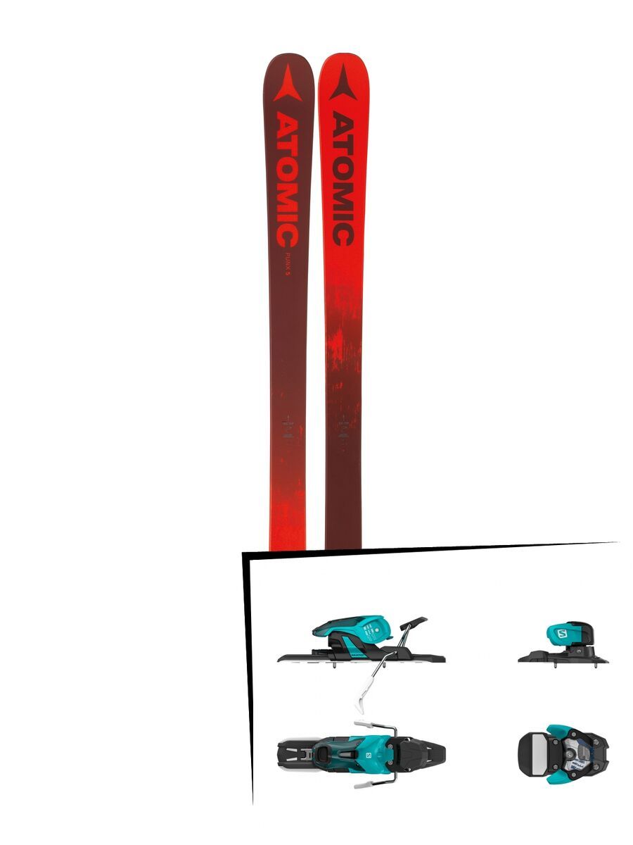 Set: Atomic Punx Five 2019 + Salomon Warden 11 turquoise/black - Bild 1