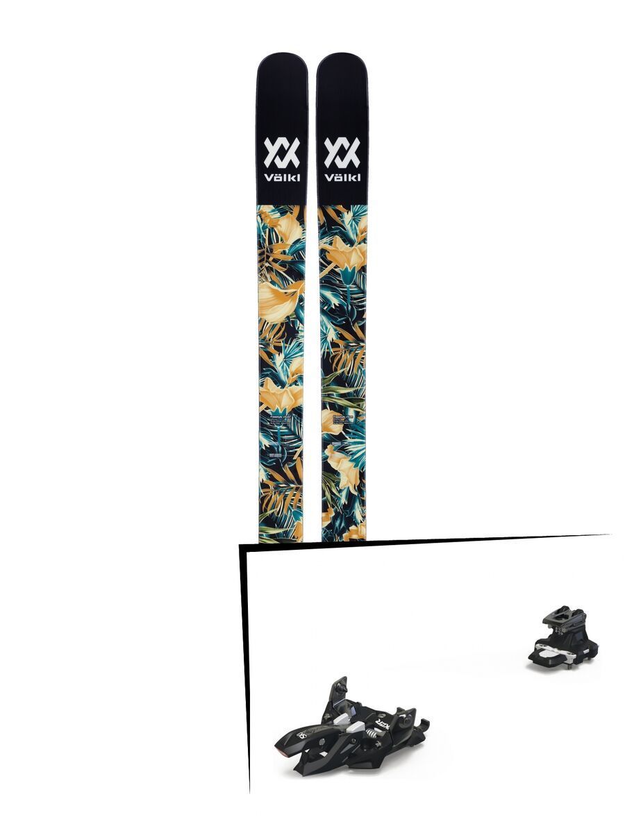 Set: Völkl Bash 116 2018 + Marker Alpinist 9 black/titanium - Bild 1