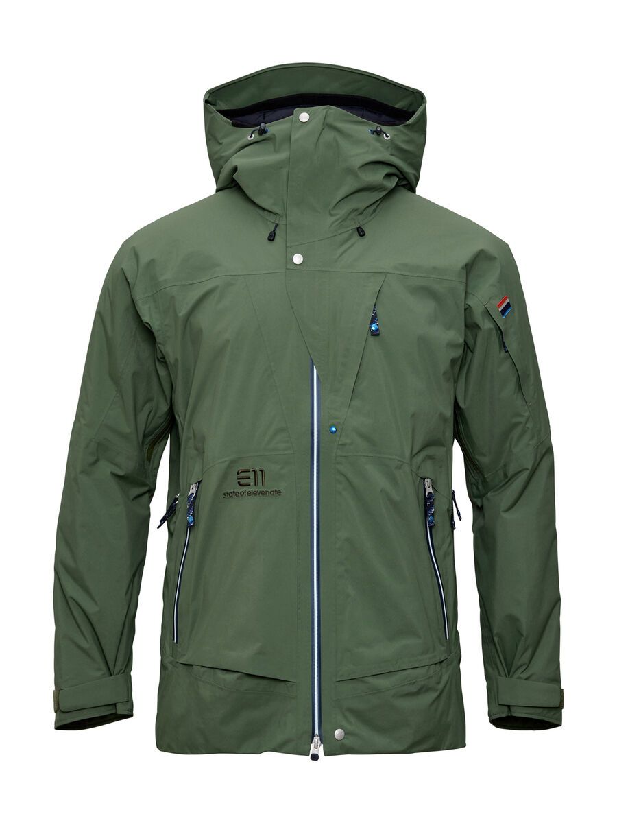 Elevenate Men's Lavancher Jacket, bronze green - Bild 1