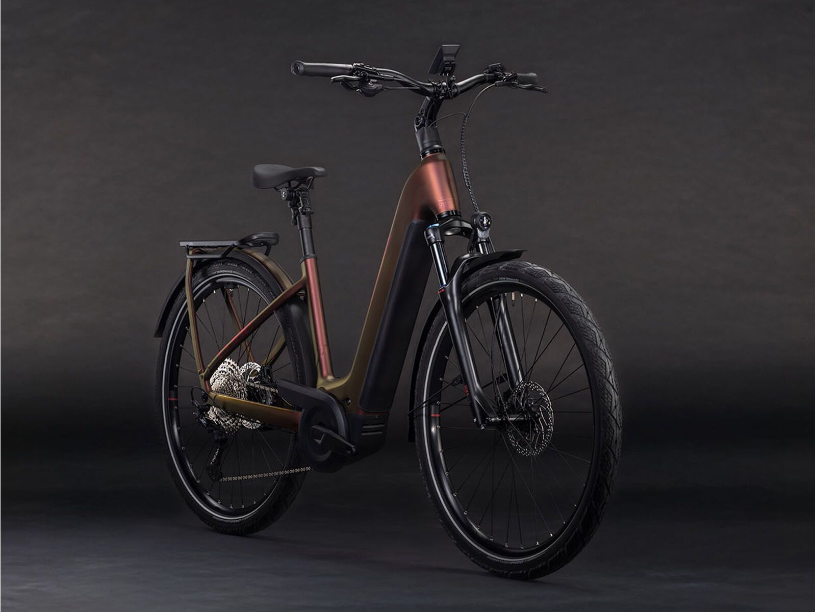 Cube Kathmandu Hybrid Pro 800 Easy Entry, sunglow´n´chrome - Bild 2