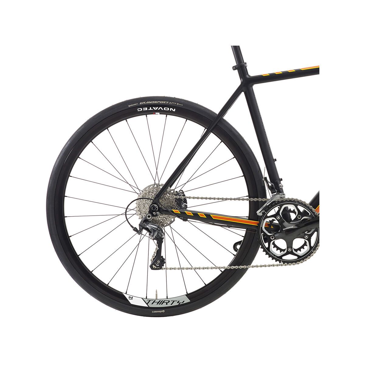 Kona Esatto DDL, matt black w/ silver, orange & yellow decals - Bild 4