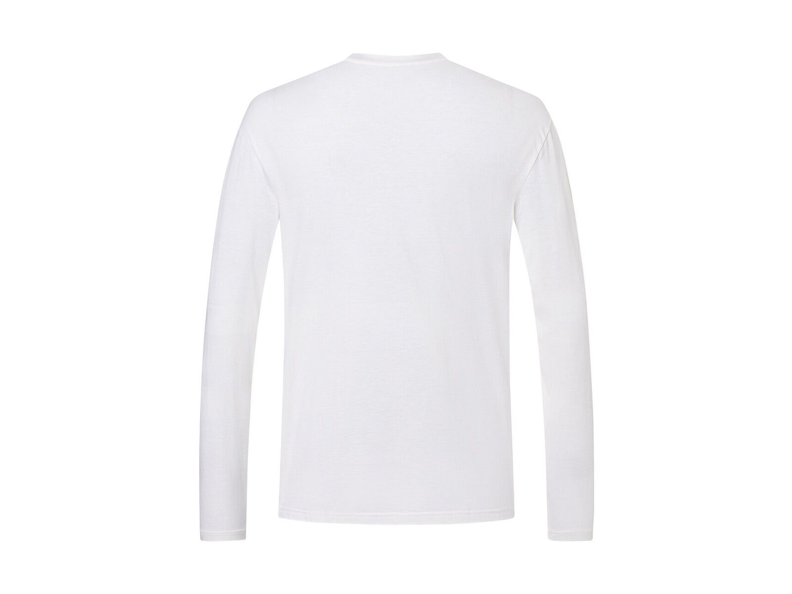super.natural Ski Karl Bio C LS Herren, white/mountain trail - Bild 2
