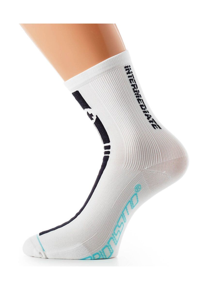 Assos intermediateSocks S7, white Panther - Bild 1
