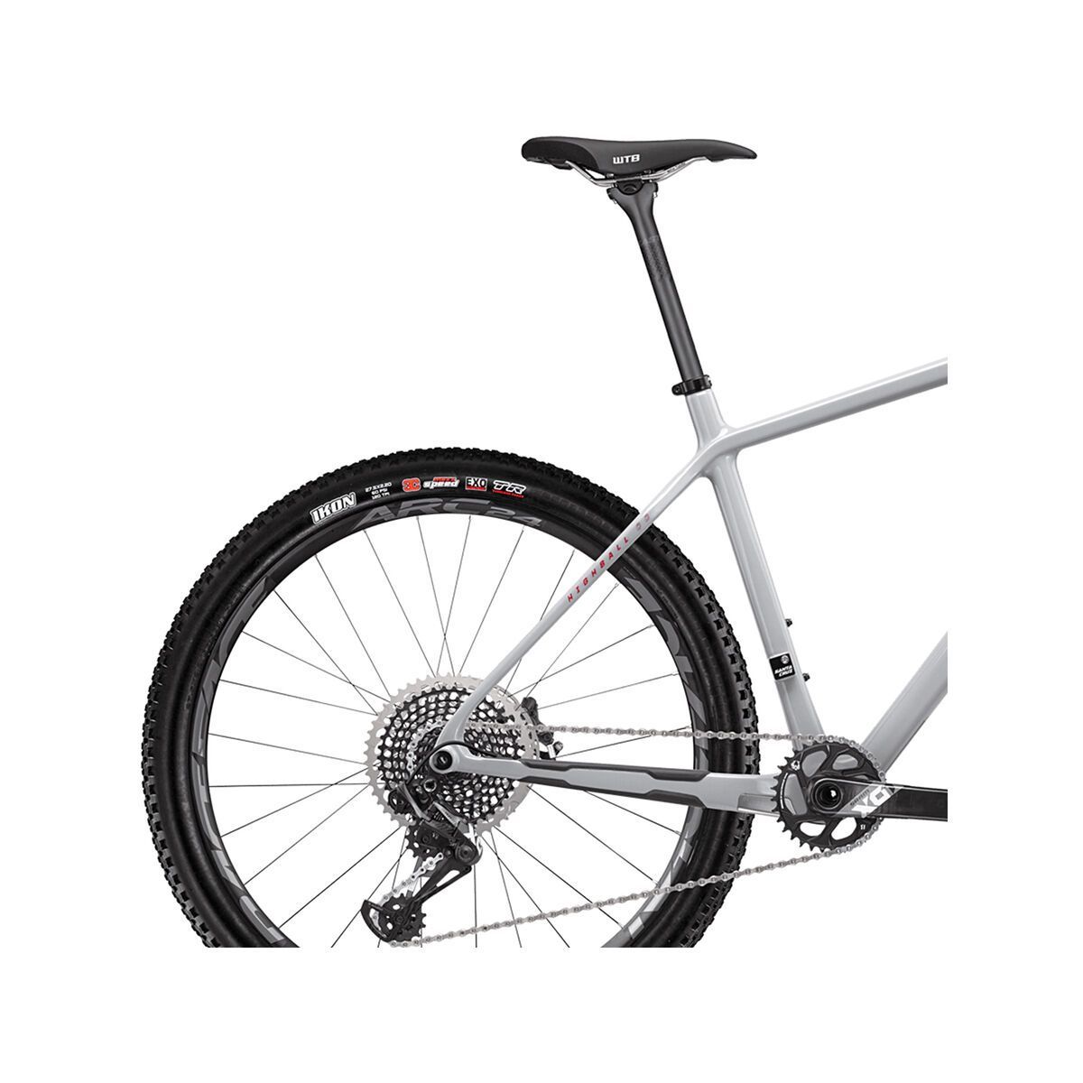 Santa Cruz Highball CC X01 27.5, gloss grey and red - Bild 6