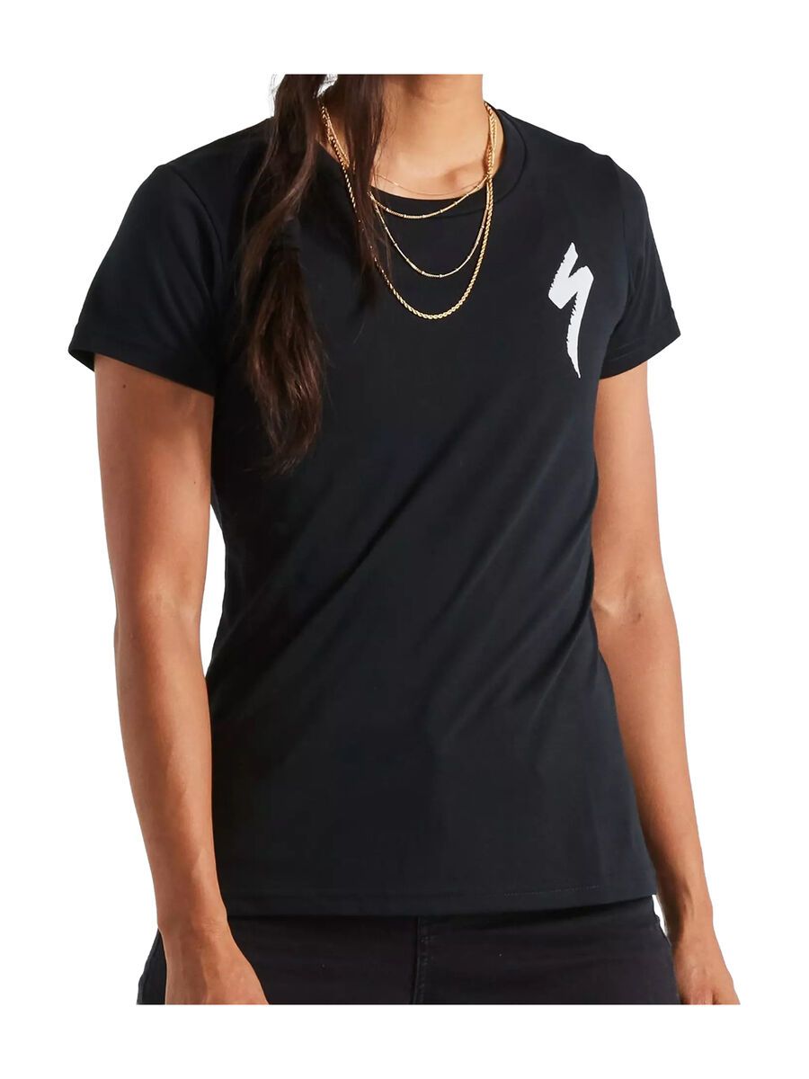 Specialized S-Logo T-Shirt Damen kurzarm, black - Bild 1