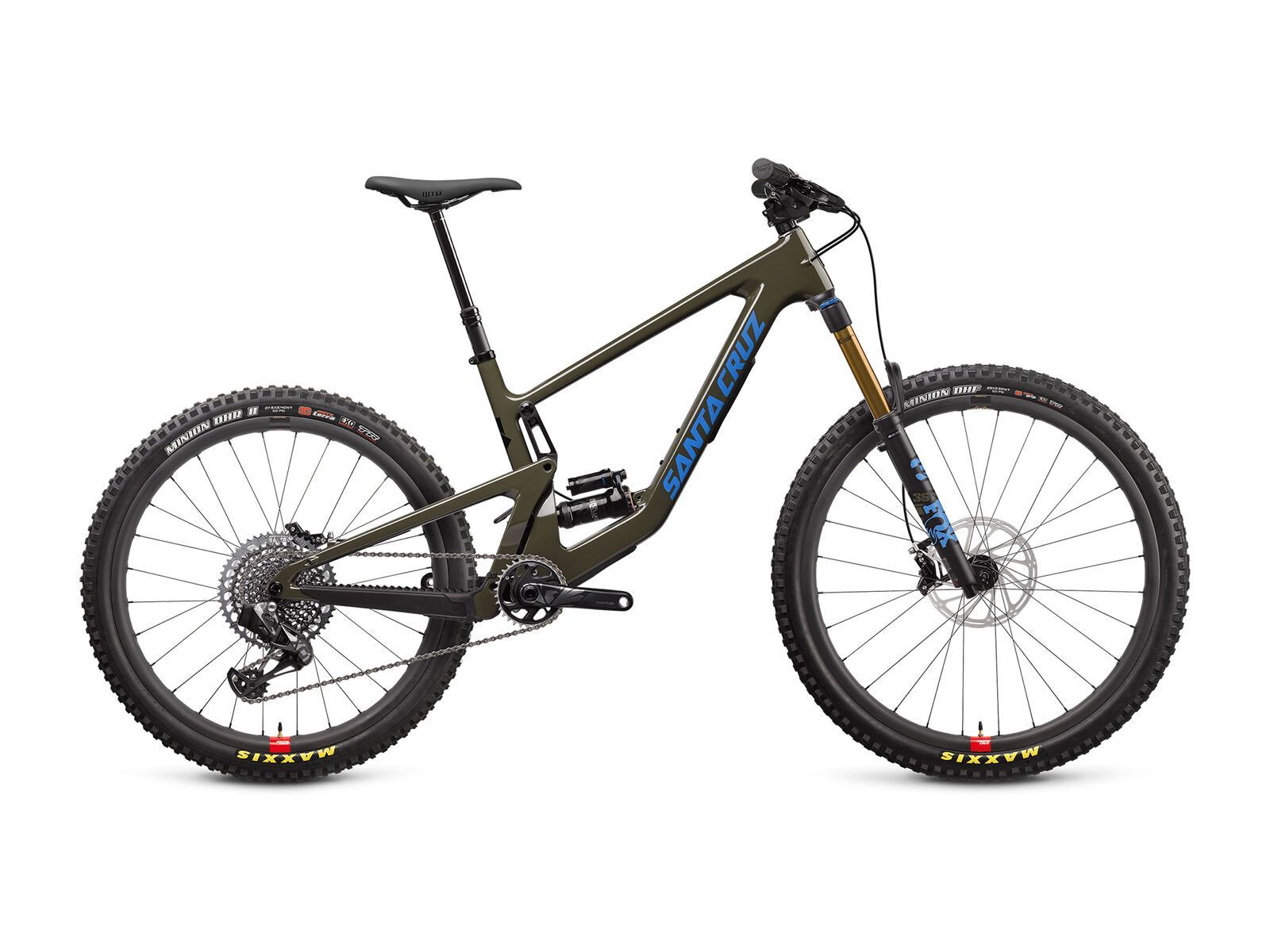 Santa Cruz Bronson CC / X01 AXS / RSV / MX, gloss moss - Bild 1