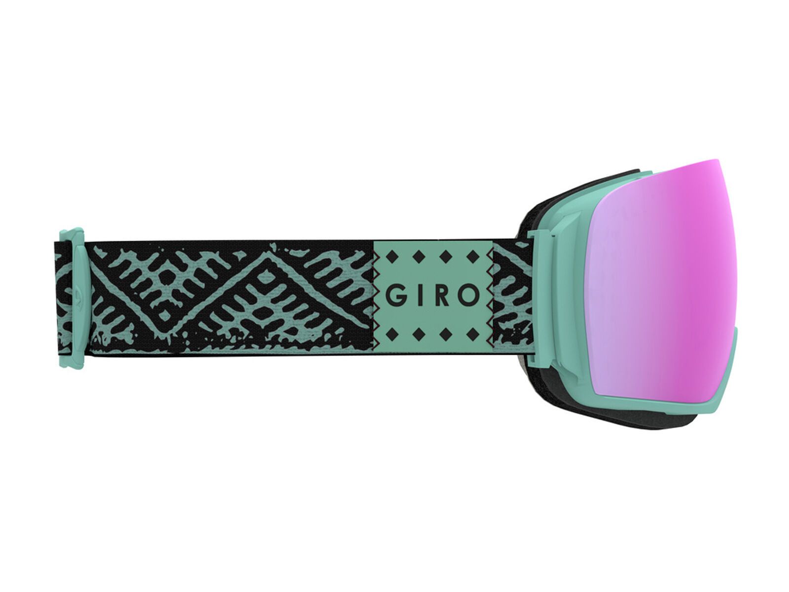 Giro Lusi inkl. WS, black frost casablanca/Lens: vivid pink - Bild 4