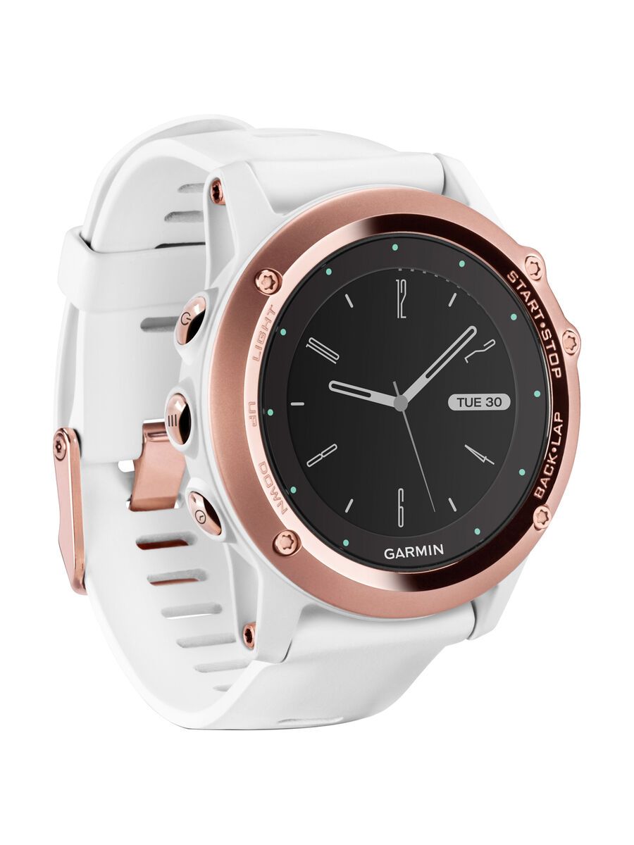 Garmin fenix 3 mit Saphirglas, roségold/weiß - Bild 6