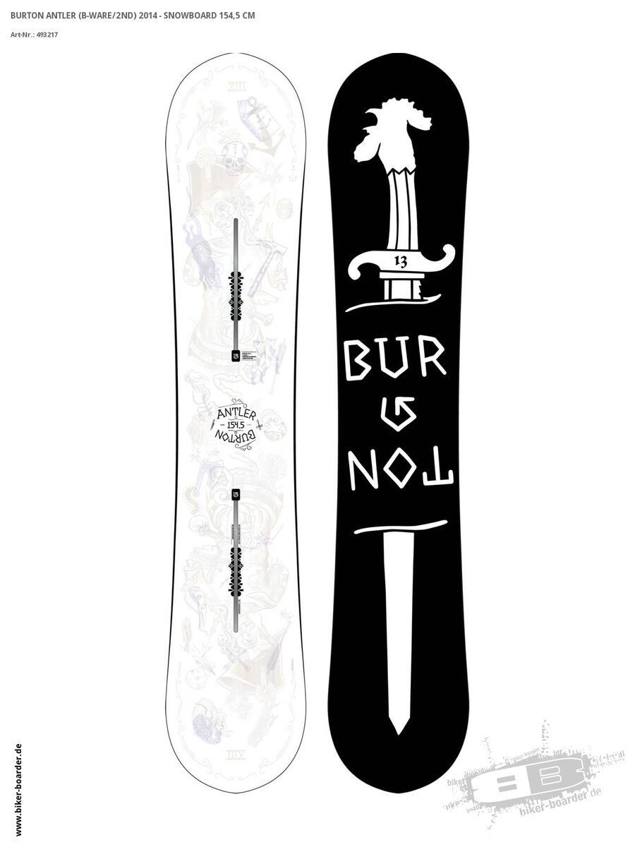 Set: Burton Antler  +  Custom EST (493891S) - Bild 2