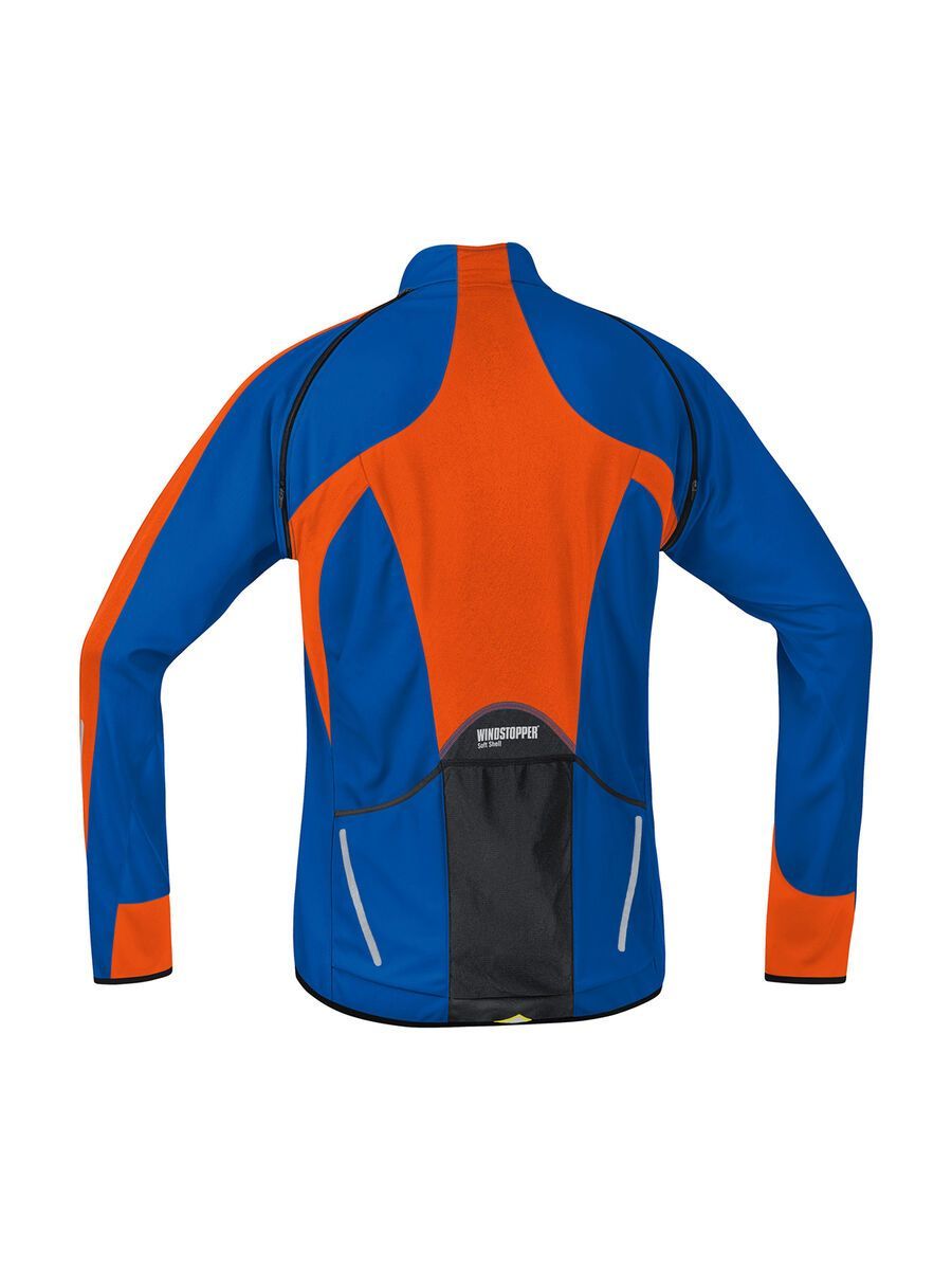 Gore Bike Wear Phantom 2.0 Windstopper SO Jacke, brilliant blue blaze orange - Bild 2