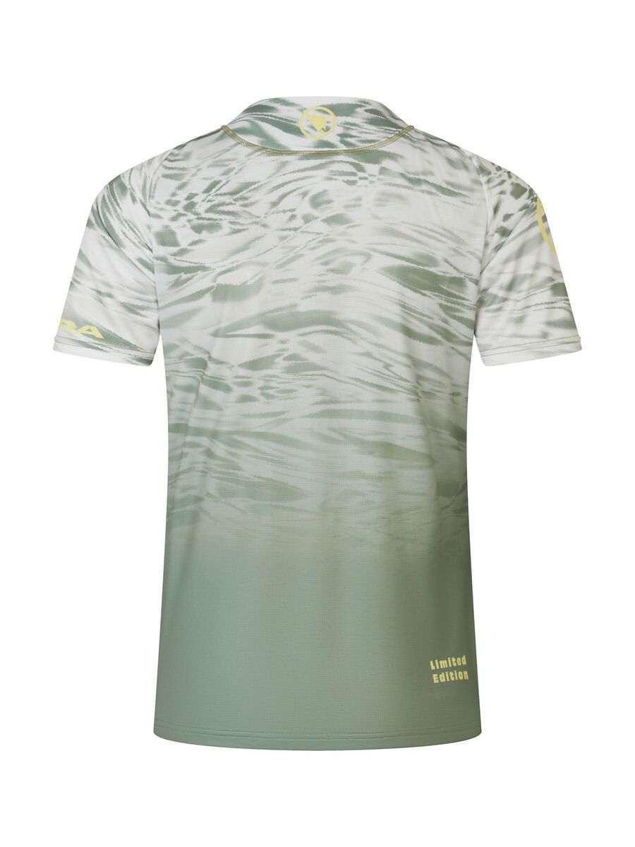Endura Damen LTD Marble Printed T-Shirt (Kurzarm), machair green - Bild 2