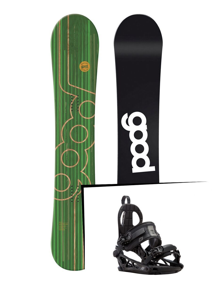 Set: goodboards Apikal 2017 + K2 Cinch CTC (1728774S) - Bild 1