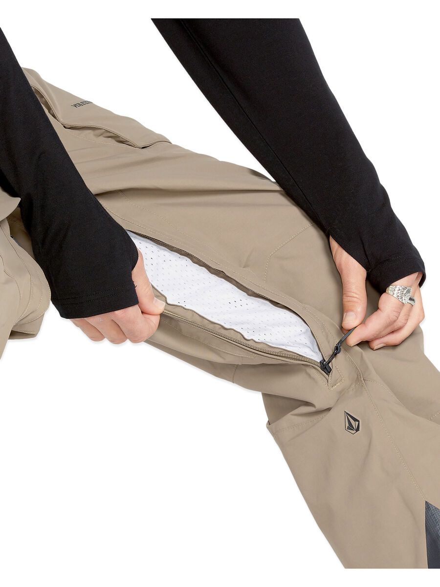 Volcom Rain Gore-Tex Bib Overall, chestnut brown - Bild 6