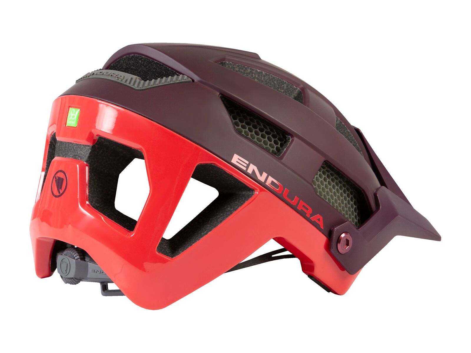 Endura SingleTrack Helm MIPS, granatapfel - Bild 2