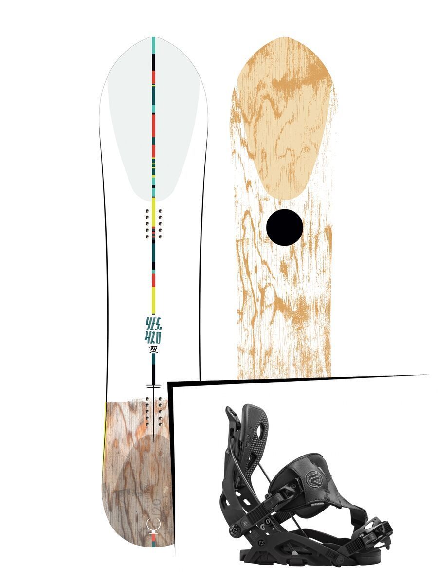 Set: Yes The 420 Powder Hull 2017 + Flow Fuse Hybrid (1513148S) - Bild 1