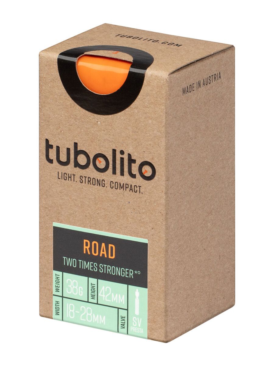 Tubolito Tubo Road 42 mm - 700C x 18-28C orange 33000030