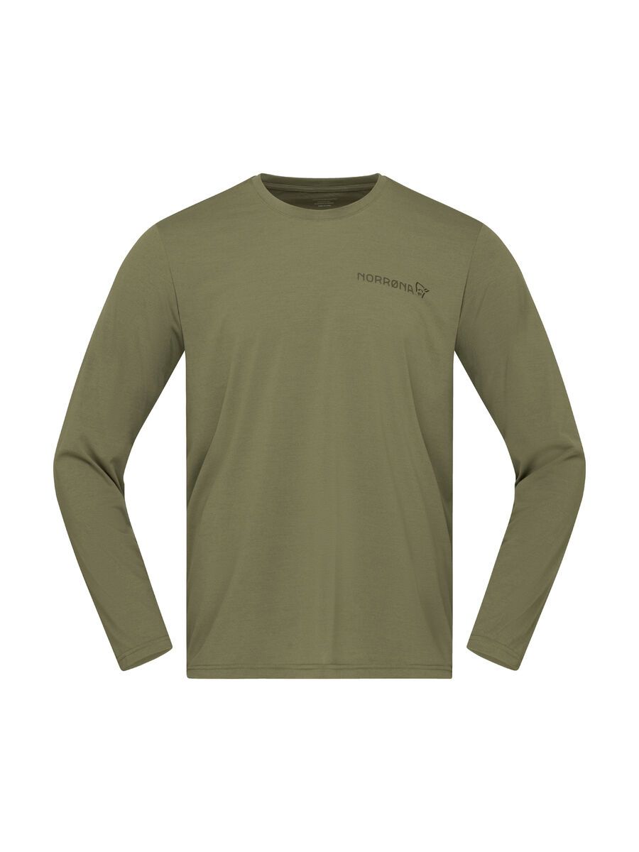 Norrona femund tech Long sleeve M's, loden green - Bild 1