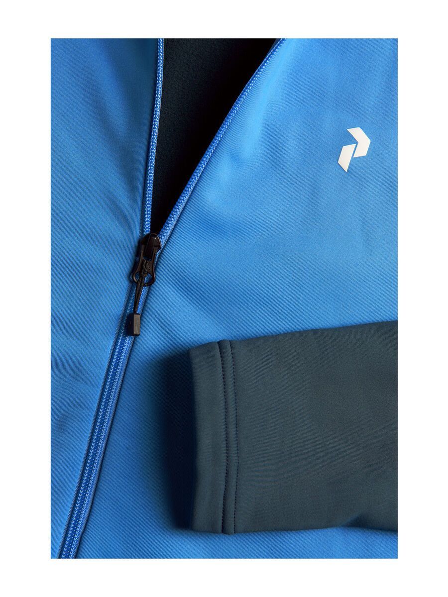 Peak Performance Rider Zip Hood, blue elevation - Bild 4