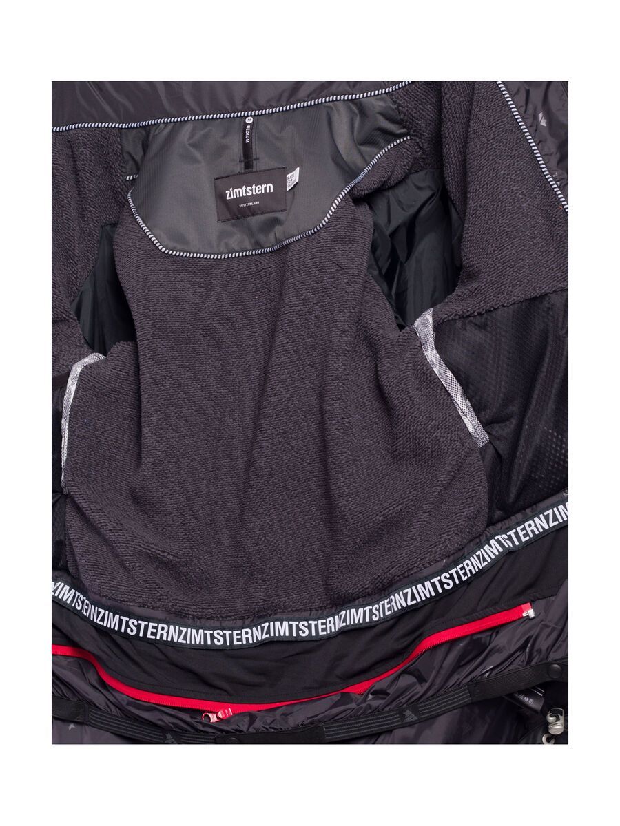 Zimtstern Snowy Herringbone, black - Bild 5