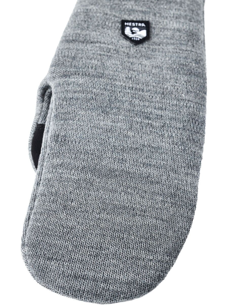 Hestra Gravita Merino Liner Mitt, grey - Bild 4