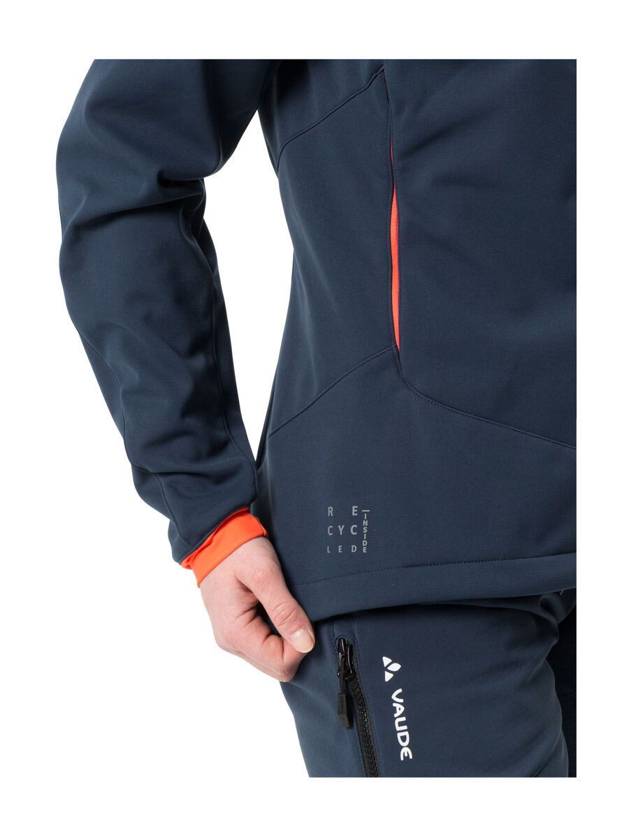 Vaude Women's Qimsa Softshell Jacket, dark sea uni - Bild 4