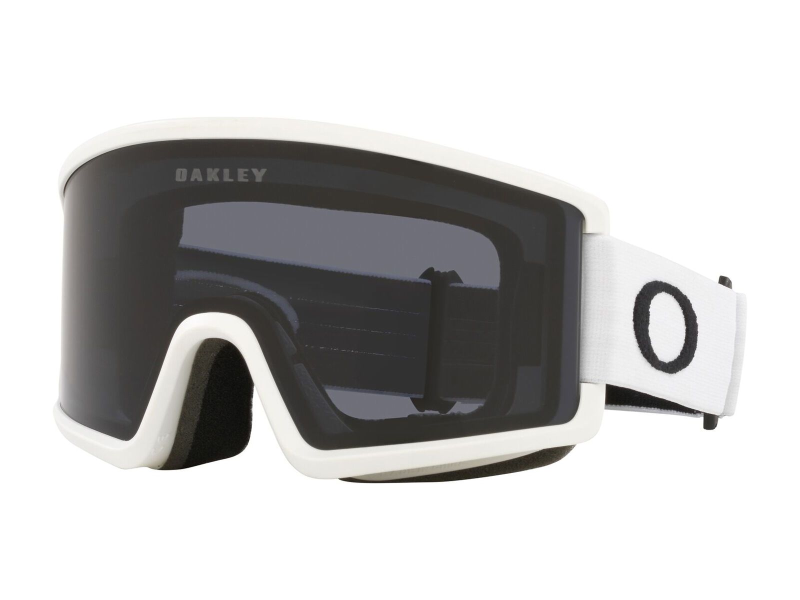 Oakley Target Line M - Dark Grey, matte white - Bild 1