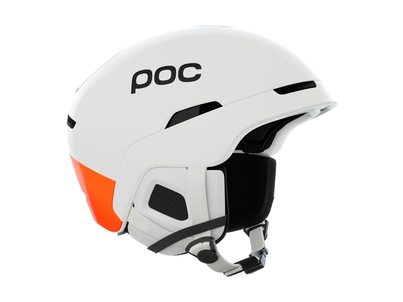 POC Obex MIPS, hydrogen white/fluorescent orange - Bild 3