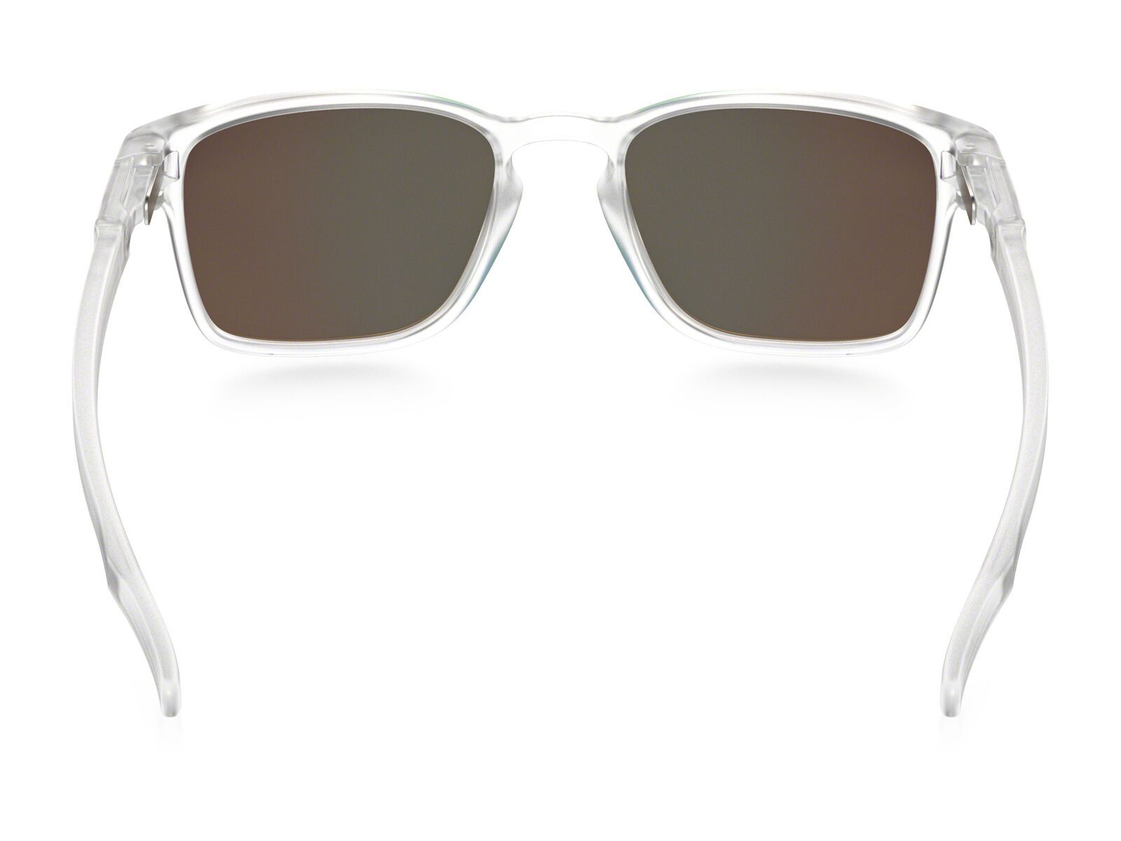 Oakley Latch Square Polarized, clear/Lens: sapphire iridium polarized - Bild 3