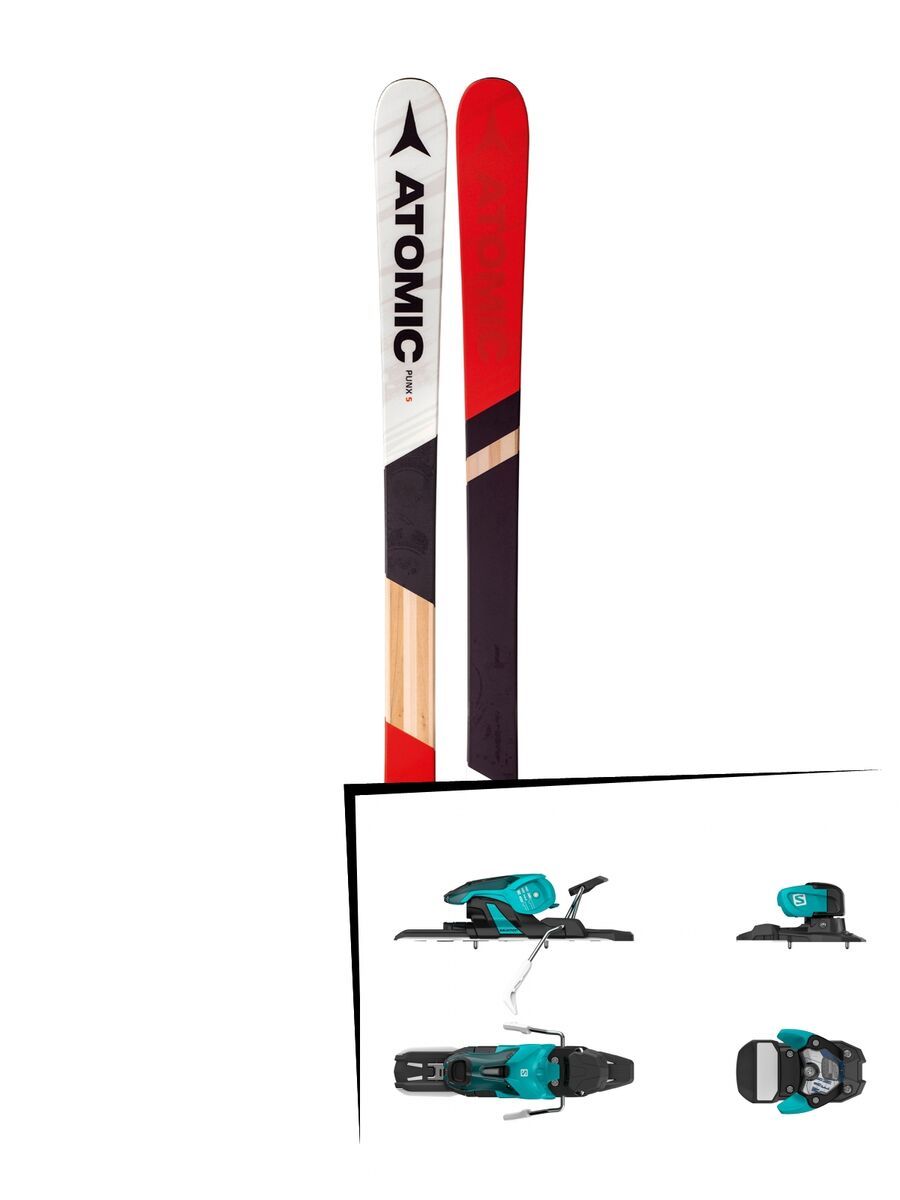 Set: Atomic Punx Five 2018 + Salomon Warden 11 turquoise/black - Bild 1