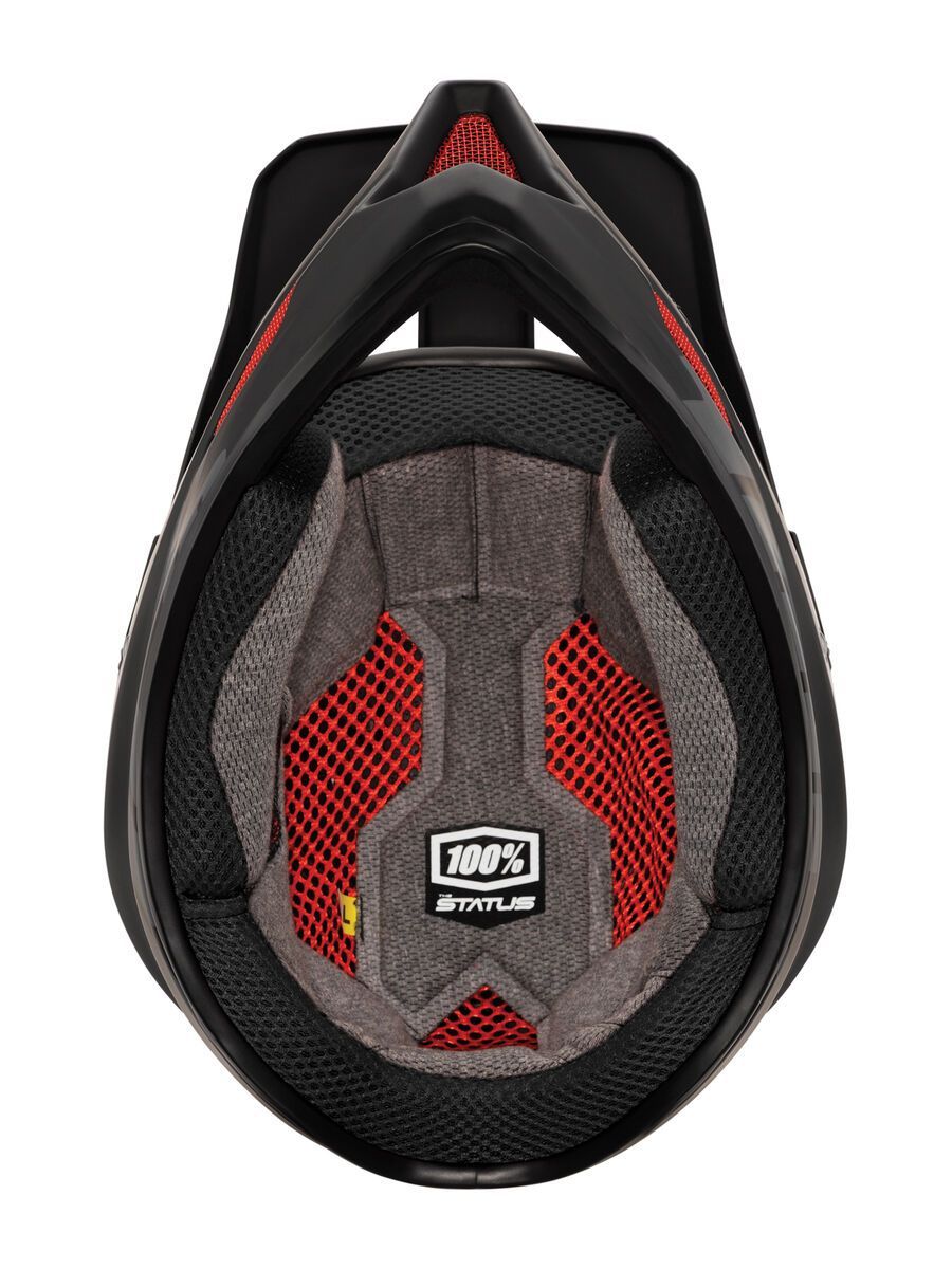 100% Status DH/BMX Helmet, black meteor - Bild 4